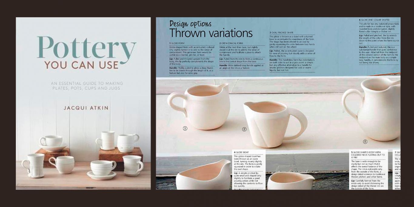 BOOK REVIEW Pottery You Can Use By Jacqui Atkin